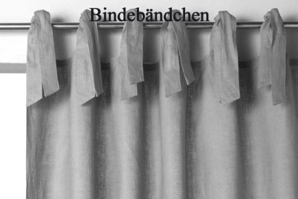 Linen curtains custom made