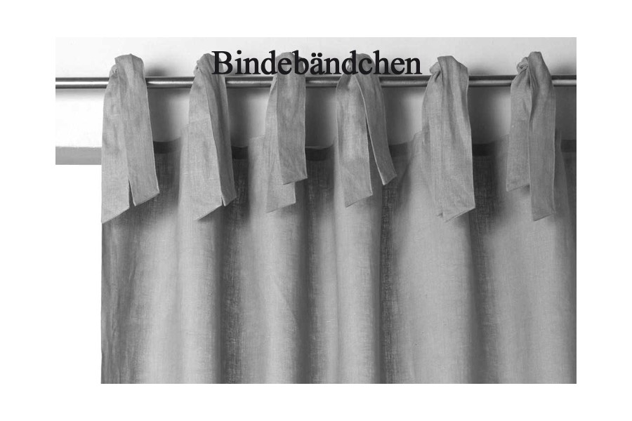 Linen curtains custom made