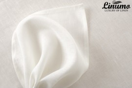 Bedding sheet SAALE 63% linen white 150X250cm
