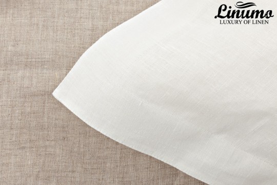 Pillow cover SAALE 63% linen white different sizes