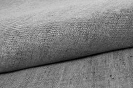 Linen fabric anthracite 100% linen 160 g/qm 160cm wide M23273571