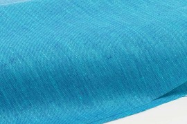 Linen fabric 100% linen 160g/qm 160cm wide turquoise-blue M10170092