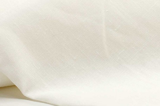 Fabric sample linen fabric M491 white 185g/qm