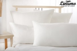 Pillow cover PEENE 100% linen batiste 125g/qm white different sizes