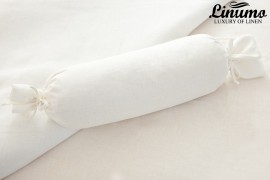 Bolster RHEIN 100% linen batiste pure white 125g/qm different sizes