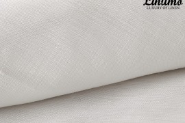Fabric pattern PEENE 100% pure linen fine white 125g/qm M78