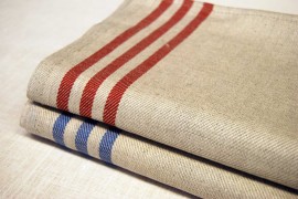 Semi linen tea towel 50x70cm different designs
