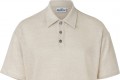 High-quality polo shirt made of linen pique 100% Linen